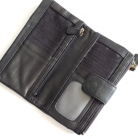 Fossil Black Leather Wallet - Picture 3 of 7